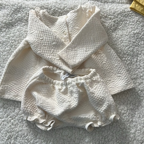 Janie and Jack Baby Quilted Matching Set - Picture 3 of 5